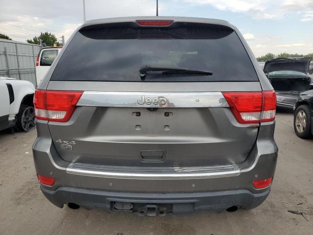 1C4RJFCT0CC103144 - 2012 JEEP GRAND CHER OVERLAND GRAY photo 6