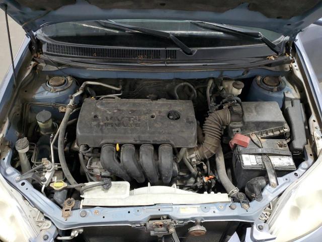 2T1KR32E26C555622 - 2006 TOYOTA COROLLA MA XR BLUE photo 11