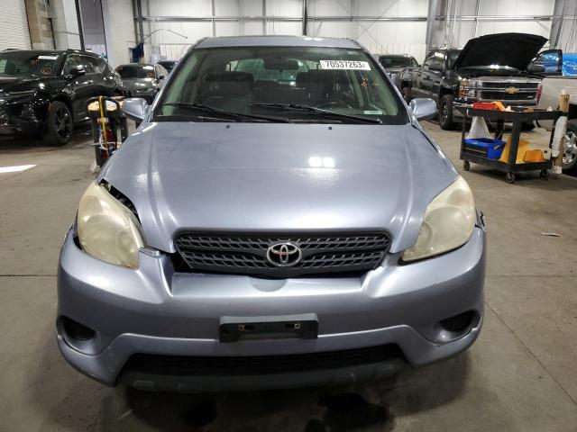 2T1KR32E26C555622 - 2006 TOYOTA COROLLA MA XR BLUE photo 5