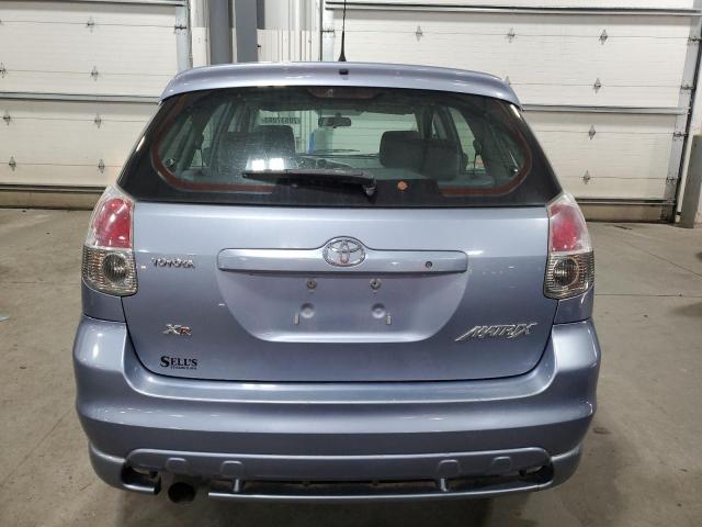 2T1KR32E26C555622 - 2006 TOYOTA COROLLA MA XR BLUE photo 6