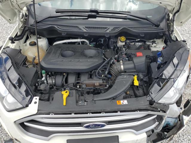 MAJ6S3GL8MC454027 - 2021 FORD ECOSPORT SE Biały zdjęcie 12