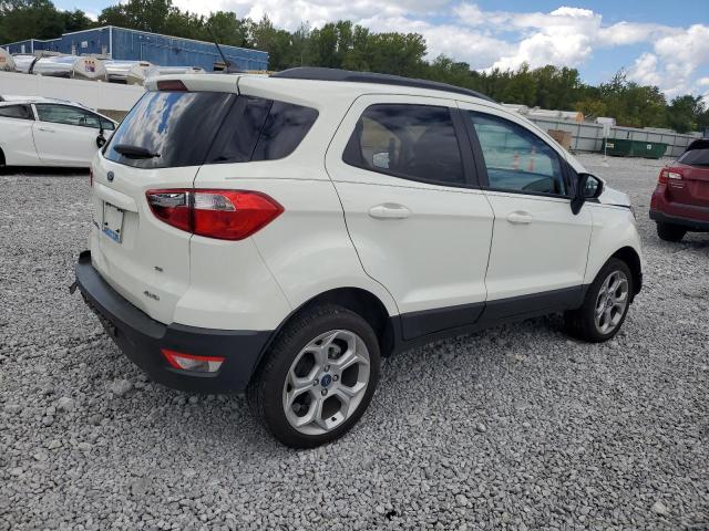 MAJ6S3GL8MC454027 - 2021 FORD ECOSPORT SE Biały zdjęcie 3