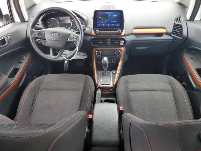 MAJ6S3GL8MC454027 - 2021 FORD ECOSPORT SE Biały zdjęcie 8