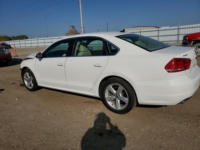 1VWBN7A33CC053769 - 2012 VOLKSWAGEN PASSAT SE WHITE photo 2