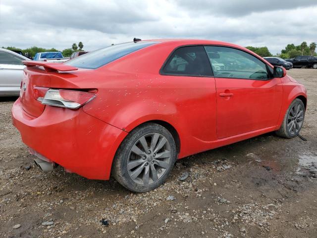 KNAFW6A36C5619226 - 2012 KIA FORTE SX RED photo 3