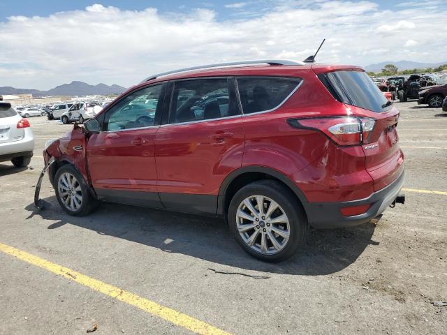 1FMCU9J98JUA21719 - 2018 FORD ESCAPE TITANIUM Kırmızı fotoğraf 2