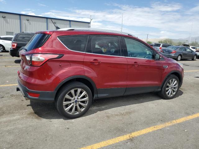 1FMCU9J98JUA21719 - 2018 FORD ESCAPE TITANIUM Kırmızı fotoğraf 3
