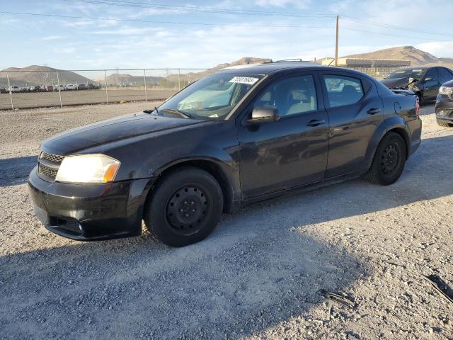 1B3BD1FB9BN564751 - 2011 DODGE AVENGER MAINSTREET BLACK photo 1