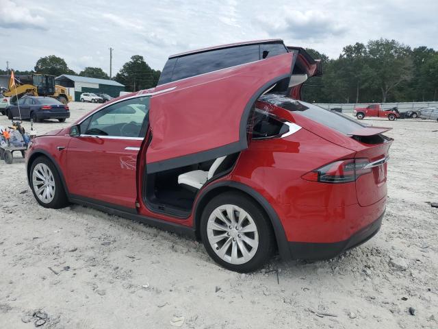 5YJXCBE23LF228589 - 2020 TESLA MODEL X MAROON photo 2