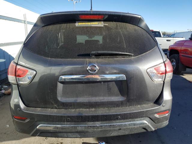 5N1AR2MM3EC729520 - 2014 NISSAN PATHFINDER S ნაცრისფერი ფოტო 6