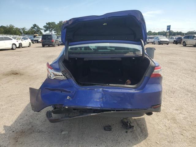 4T1B11HK8JU506697 - 2018 TOYOTA CAMRY L BLUE photo 6