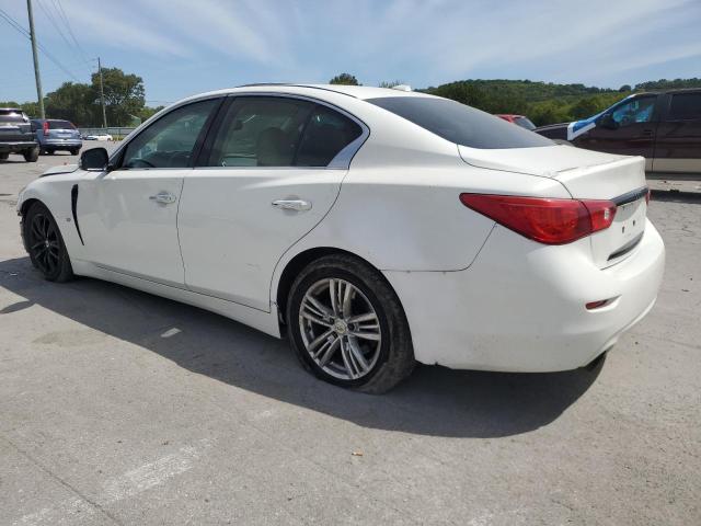 JN1BV7AP3EM679618 - 2014 INFINITI Q50 BASE Սպիտակ լուսանկար 2