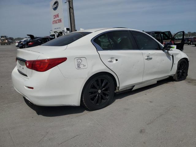 JN1BV7AP3EM679618 - 2014 INFINITI Q50 BASE Սպիտակ լուսանկար 3