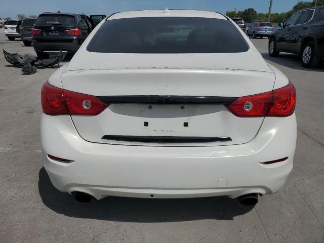 JN1BV7AP3EM679618 - 2014 INFINITI Q50 BASE Սպիտակ լուսանկար 6