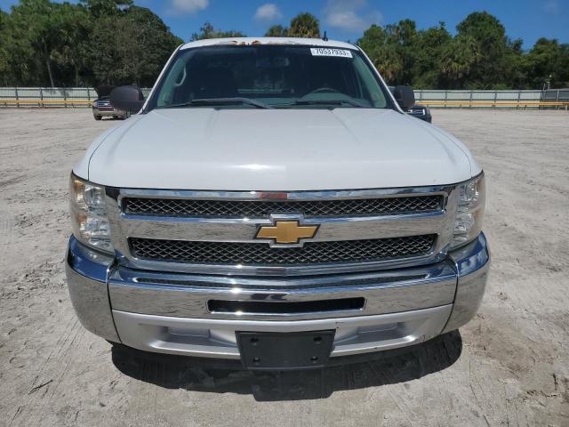 1GCRCREA5CZ117836 - 2012 CHEVROLET SILVERADO C1500  LS WHITE photo 5