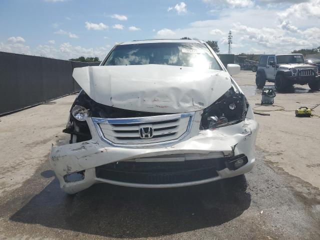 5FNRL38998B016682 - 2008 HONDA ODYSSEY TOURING WHITE photo 5