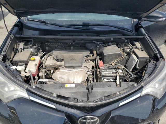 2T3RFREV9HW682494 - 2017 TOYOTA RAV4 XLE BLACK photo 12
