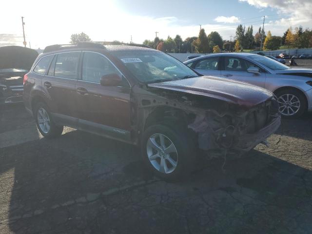 4S4BRBLC9E3245218 - 2014 SUBARU OUTBACK 2.5I LIMITED BURGUNDY photo 4