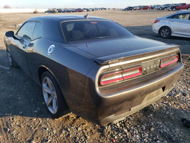 2C3CDZAGXGH166229 - 2016 DODGE CHALLENGER SXT CHARCOAL photo 2