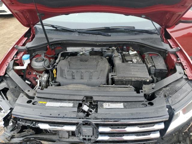 3VV0B7AX3KM015981 - 2019 VOLKSWAGEN TIGUAN S RED photo 12