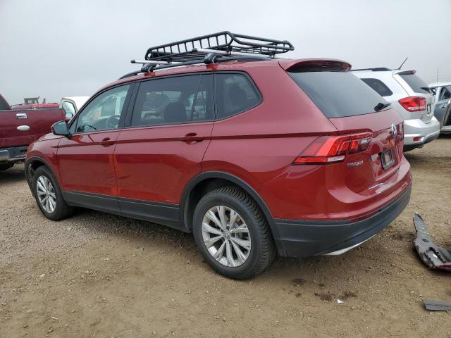 3VV0B7AX3KM015981 - 2019 VOLKSWAGEN TIGUAN S RED photo 2