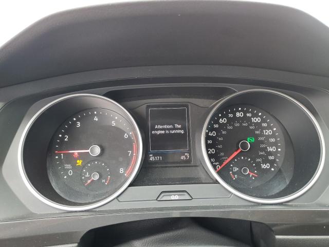 3VV0B7AX3KM015981 - 2019 VOLKSWAGEN TIGUAN S RED photo 9