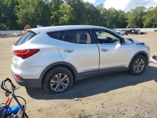 5XYZTDLB7FG301905 - 2015 HYUNDAI SANTA FE S SILVER photo 3