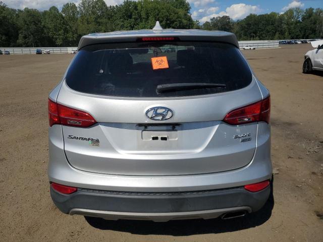 5XYZTDLB7FG301905 - 2015 HYUNDAI SANTA FE S SILVER photo 6