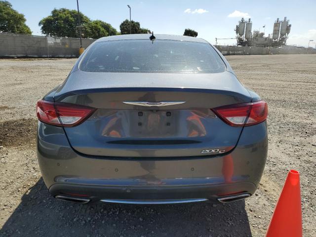 1C3CCCCG9FN593131 - 2015 CHRYSLER 200 C GRAY photo 6