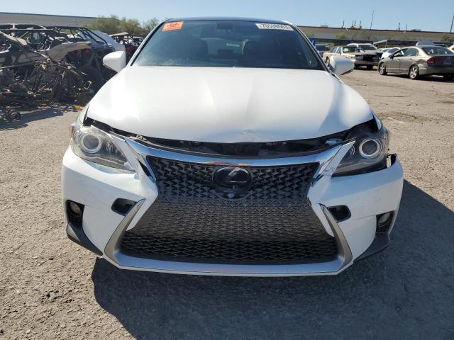 JTHKD5BH6F2221675 - 2015 LEXUS CT 200 WHITE photo 5