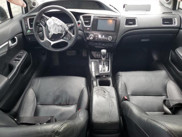 19XFB2F97FE035642 - 2015 HONDA CIVIC EXL WHITE photo 8