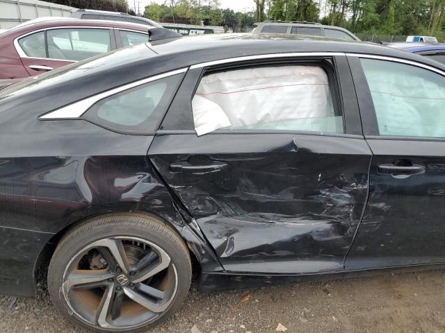1HGCV1F34JA174687 - 2018 HONDA ACCORD SPORT Schwarz Foto 10