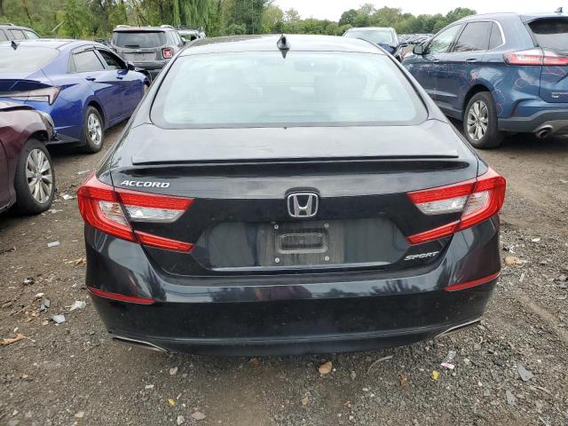 1HGCV1F34JA174687 - 2018 HONDA ACCORD SPORT Schwarz Foto 6