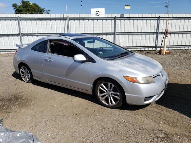 2HGFG21526H711006 - 2006 HONDA CIVIC SI SILVER photo 4