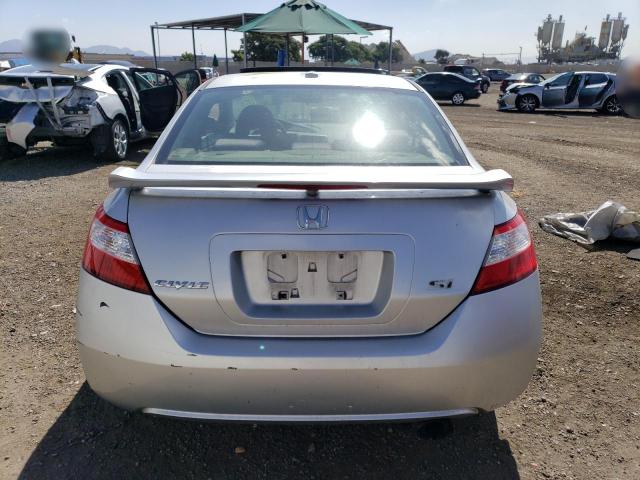 2HGFG21526H711006 - 2006 HONDA CIVIC SI SILVER photo 6