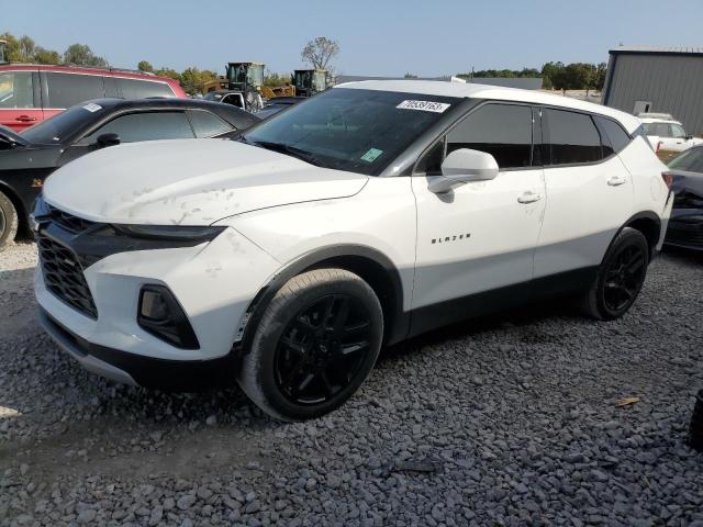 3GNKBBRA5MS584041 - 2021 CHEVROLET BLAZER 1LT WHITE photo 1