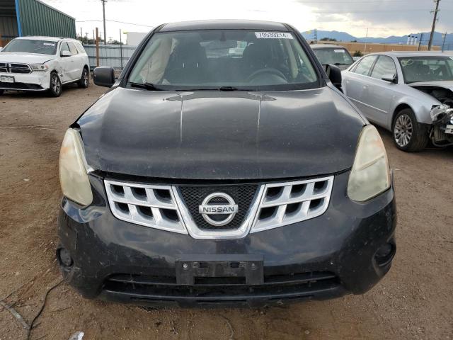 JN8AS5MVXDW640595 - 2013 NISSAN ROGUE S BLACK photo 5