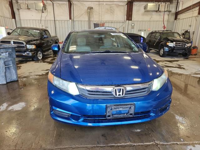 19XFB2F82CE020999 - 2012 HONDA CIVIC EX BLUE photo 5