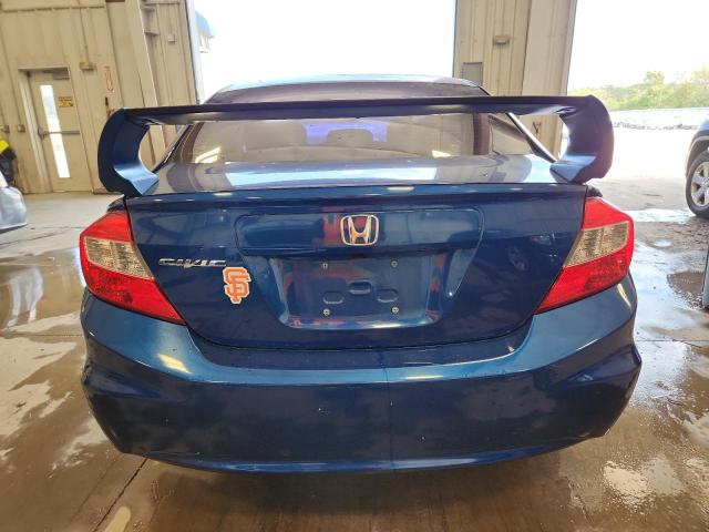 19XFB2F82CE020999 - 2012 HONDA CIVIC EX BLUE photo 6
