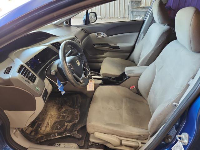 19XFB2F82CE020999 - 2012 HONDA CIVIC EX BLUE photo 7