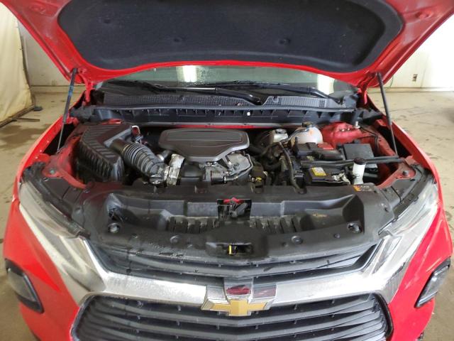 3GNKBHRS0MS569409 - 2021 CHEVROLET BLAZER 2LT RED photo 12