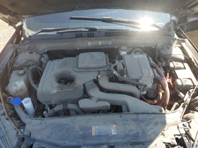 3FA6P0LU1JR197191 - 2018 FORD FUSION SE HYBRID შავი ფოტო 11