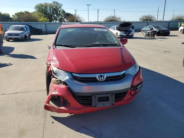 JHMZE2H55ES001675 - 2014 HONDA INSIGHT LX RED photo 5