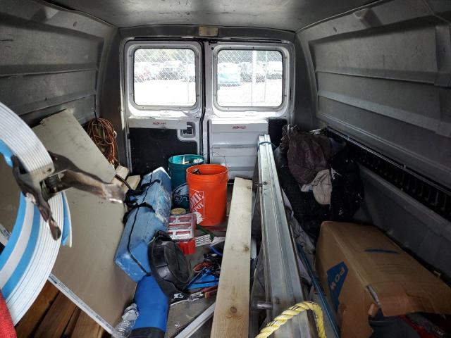 1FTNE1EWXDDA58674 - 2013 FORD ECONOLINE E150 VAN SILVER photo 10