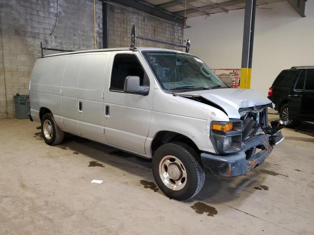 1FTNE1EWXDDA58674 - 2013 FORD ECONOLINE E150 VAN SILVER photo 4