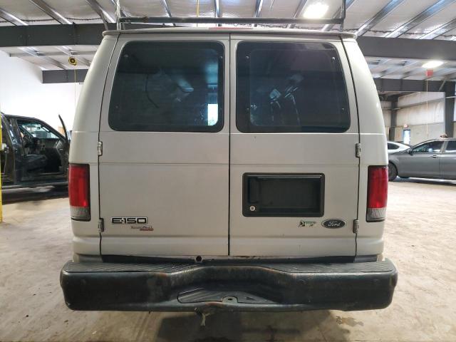 1FTNE1EWXDDA58674 - 2013 FORD ECONOLINE E150 VAN SILVER photo 6