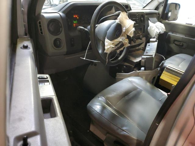 1FTNE1EWXDDA58674 - 2013 FORD ECONOLINE E150 VAN SILVER photo 8