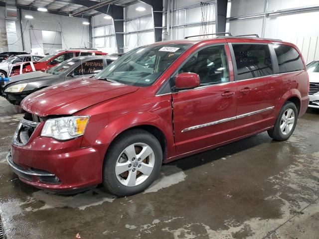 2C4RC1BG2ER439549 - 2014 CHRYSLER TOWN & COU TOURING 勃艮第红 照片 1