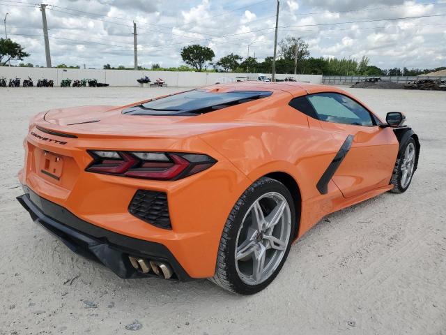 1G1YA2D40R5122357 - 2024 CHEVROLET CORVETTE STINGRAY 1LT ORANGE photo 3