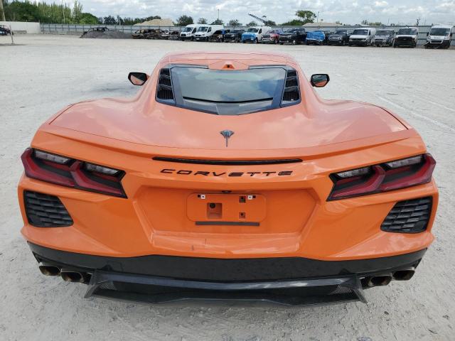 1G1YA2D40R5122357 - 2024 CHEVROLET CORVETTE STINGRAY 1LT ORANGE photo 6